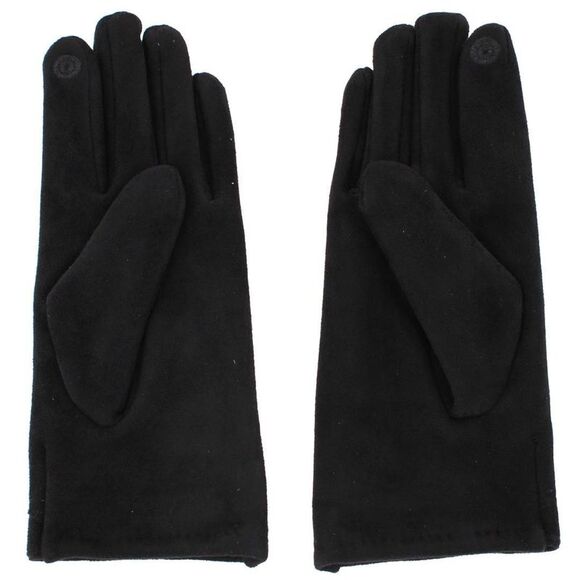 Isotoner Women's SmartDri Microfiber Winter Driving Glove with Stitch Detail - Picture 3 of 4